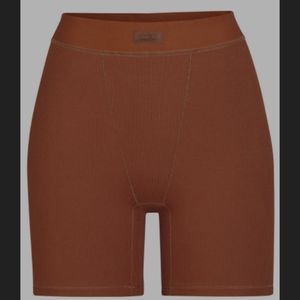 SKIMS soft lounge boxers copper
